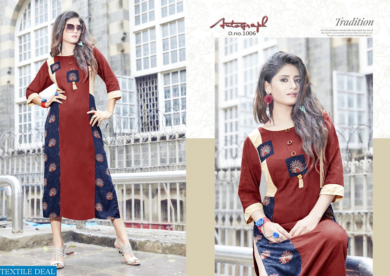 Manya Autograph Wholesale ready made long kurtis